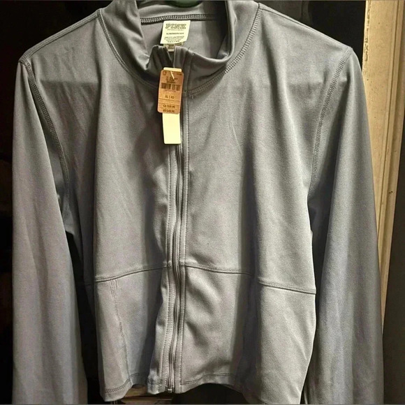 NWT💙 PINK ULTIMATE SOFT ZIP UP JACKET - Picture 3 of 11